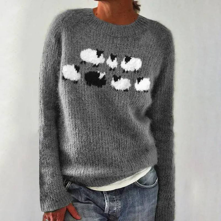 Poppy™ - Pull Rétro Convivial