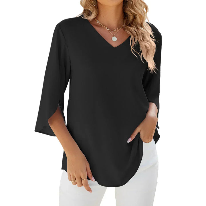 Cara™ | Blouse à col en V