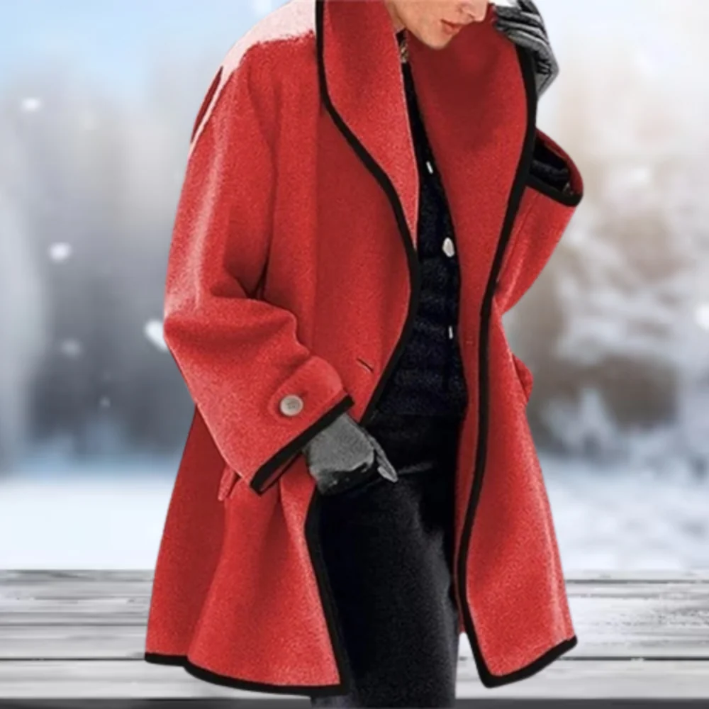 Agnes | Manteau en Laine Premium pour l'Automne & l'Hiver