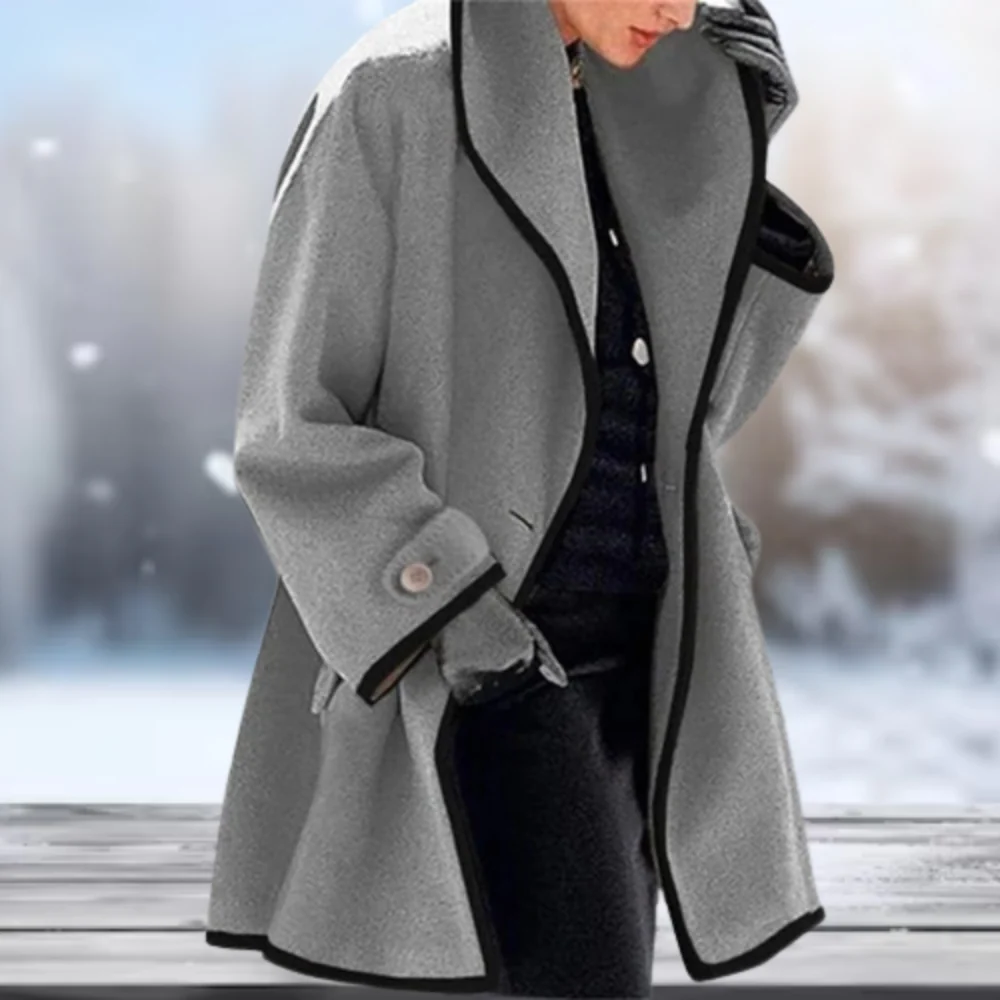 Agnes | Manteau en Laine Premium pour l'Automne & l'Hiver