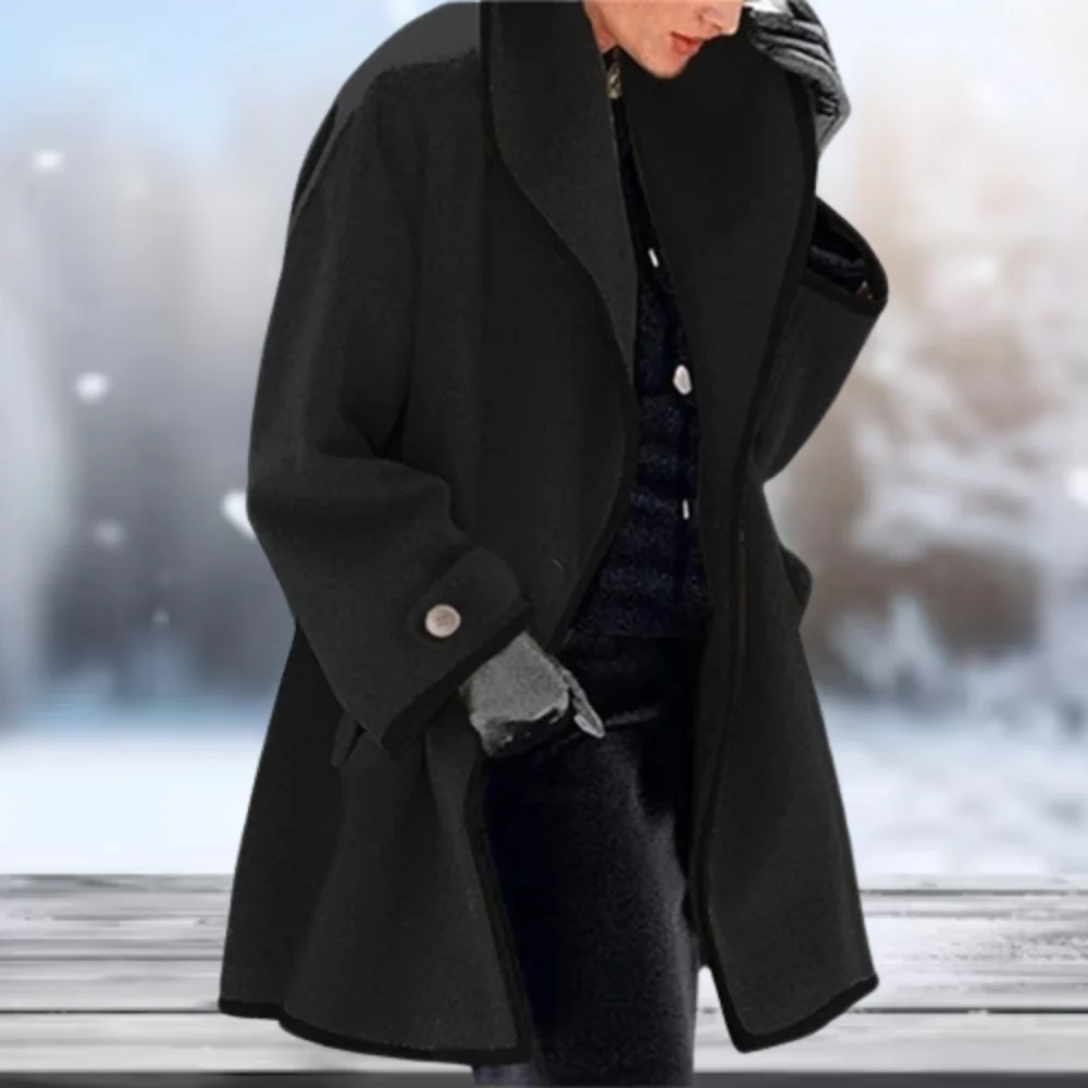 Agnes | Manteau en Laine Premium pour l'Automne & l'Hiver