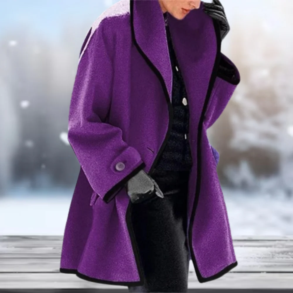 Agnes | Manteau en Laine Premium pour l'Automne & l'Hiver