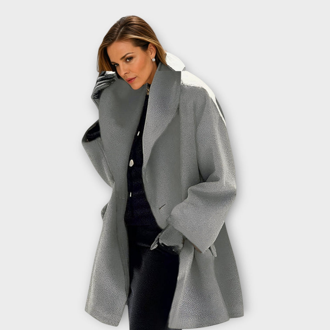 Emma - Manteau Premium en Laine Résistant au Vent