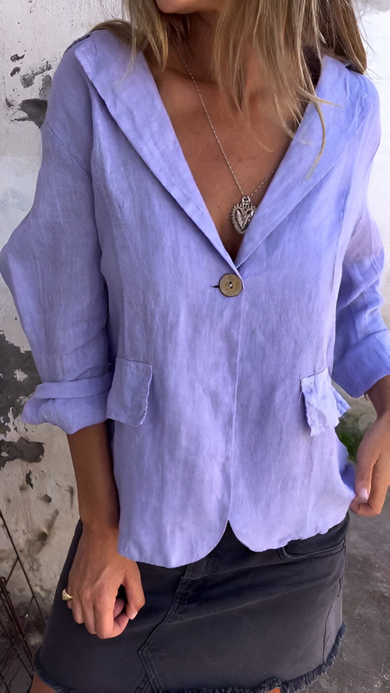 Ellie™ | Blazer Minimaliste