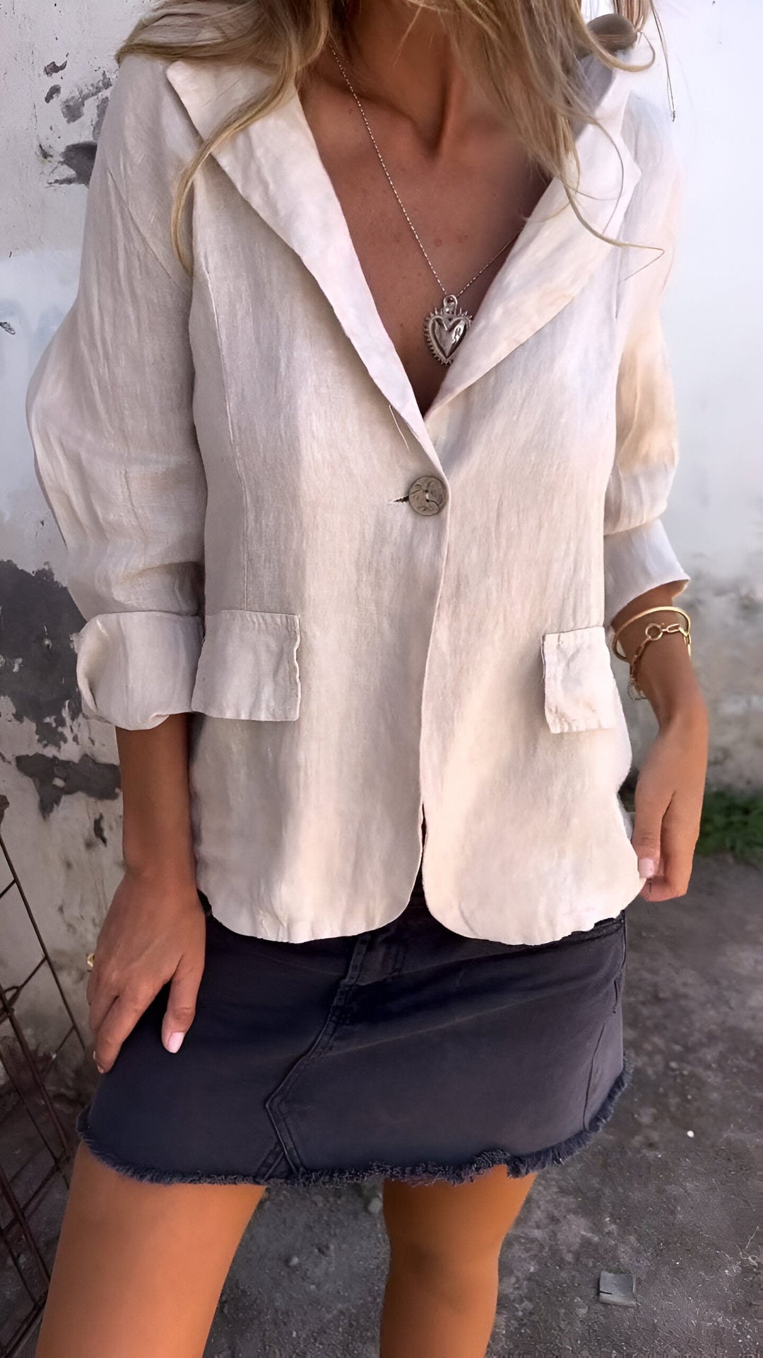 Ellie™ | Blazer Minimaliste