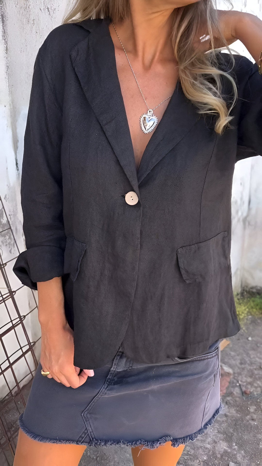 Ellie™ | Blazer Minimaliste