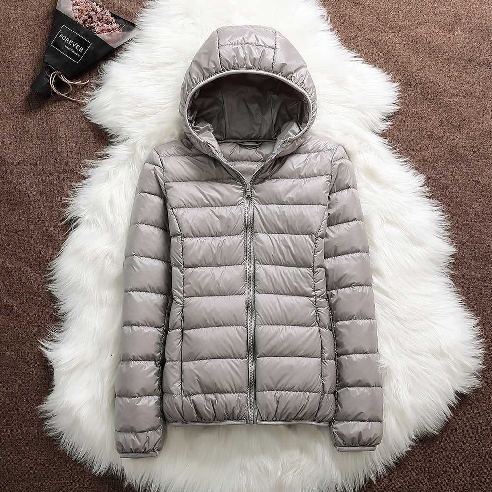 Nord - Nouveau Manteau en Duvet de Canard Blanc