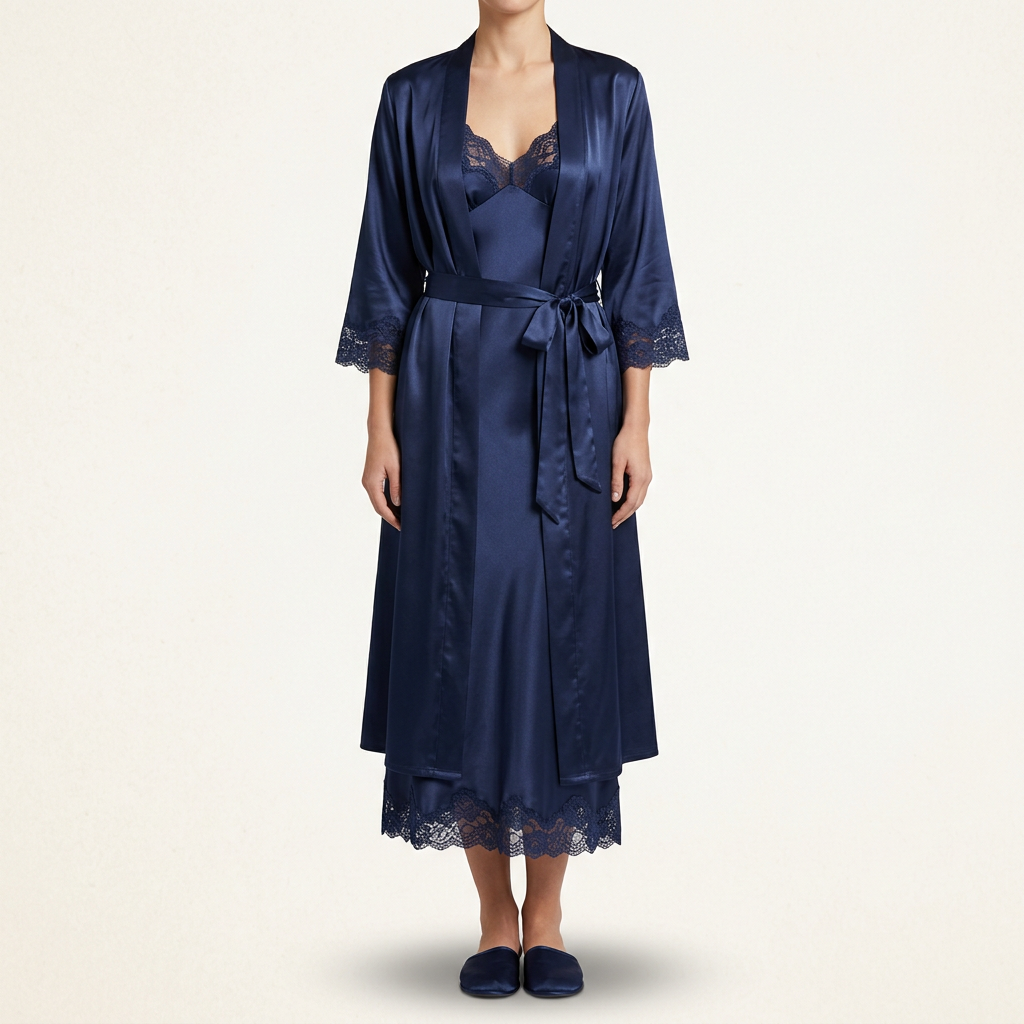 Ensemble pyjama femme en soie usage détente quotidien