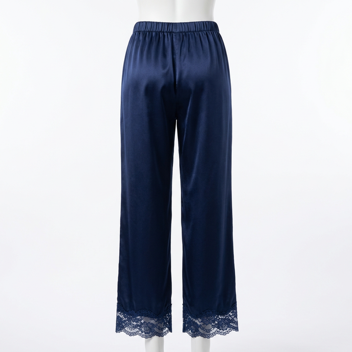Ensemble pyjama femme en soie usage détente quotidien
