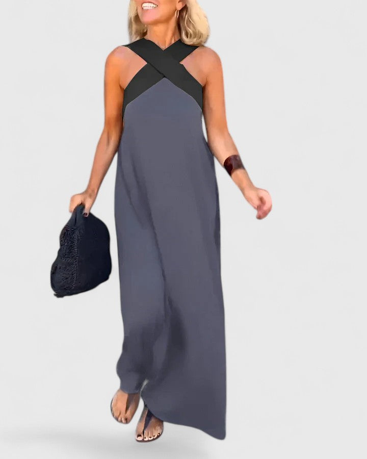 Evangeline™ | Robe Croisée Élégante