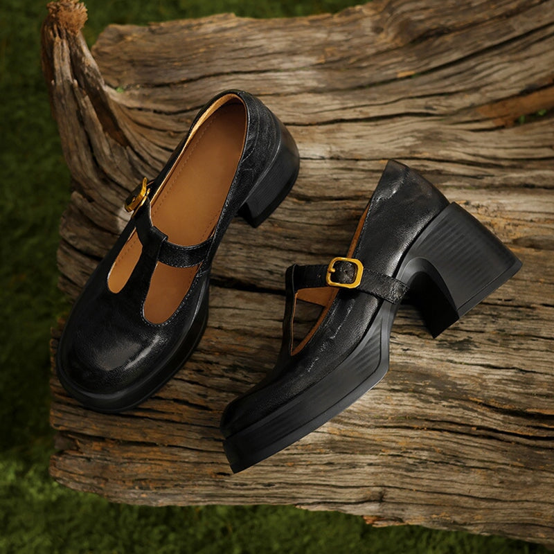 Mary-Jane™| Ciala Élégante Mary Janes
