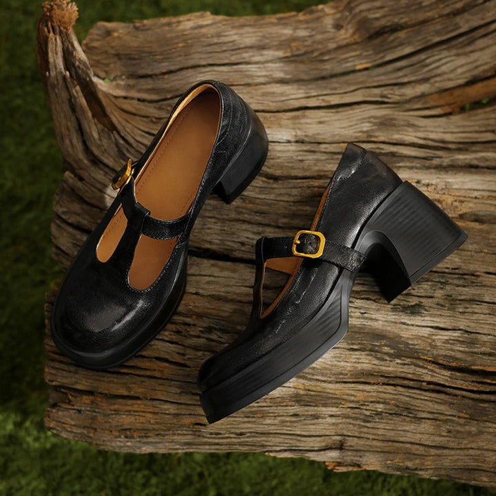 Mary-Jane™| Ciala Élégante Mary Janes
