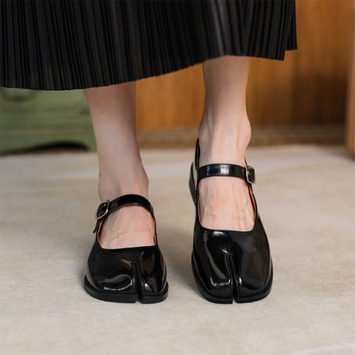 Mary-Jane™| Martha Cuir Mary Janes