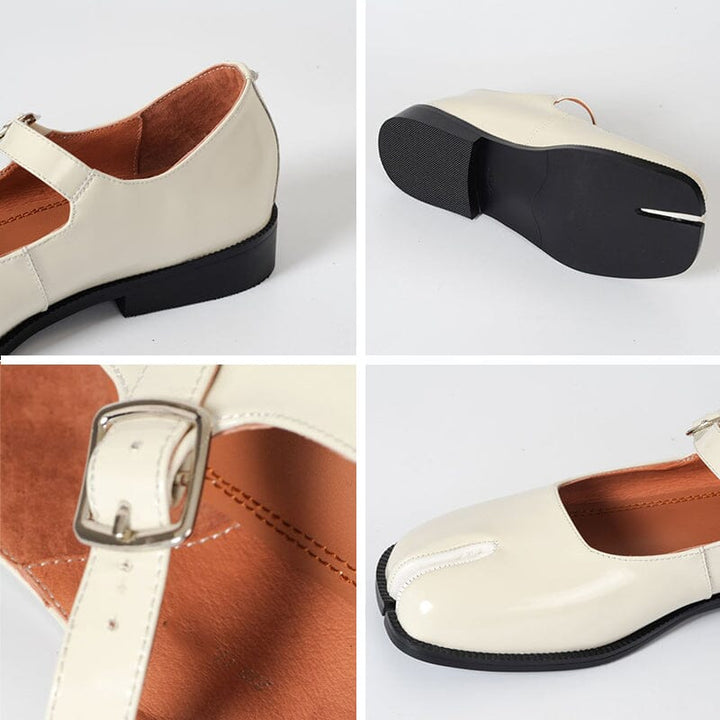 Mary-Jane™| Martha Cuir Mary Janes