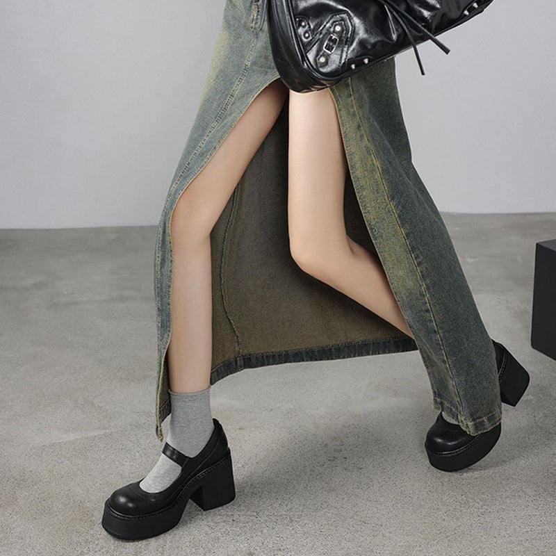 Mary-Jane™| Escarpins Pela en Cuir