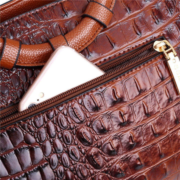 Ella™ Classic Croc | Sac à main vintage multifonctionnel