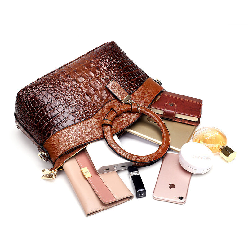 Ella™ Classic Croc | Sac à main vintage multifonctionnel