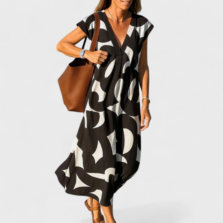 Valery™ | Robe Fluide à Décolleté en V