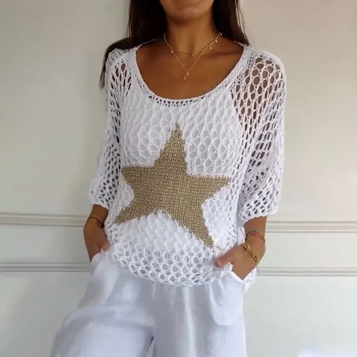 Jiah™ | Haut Tricot Étoilé