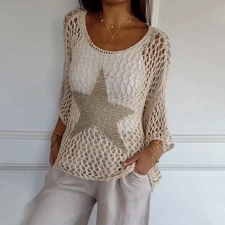Jiah™ | Haut Tricot Étoilé