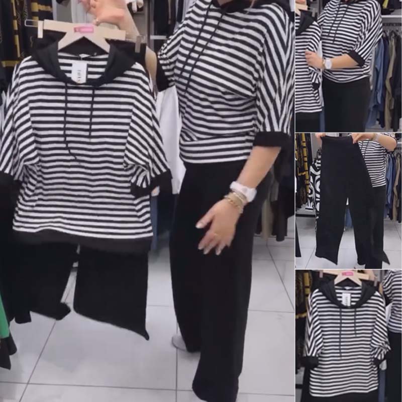 Janel | Ensemble Top et Pantalon Moderne