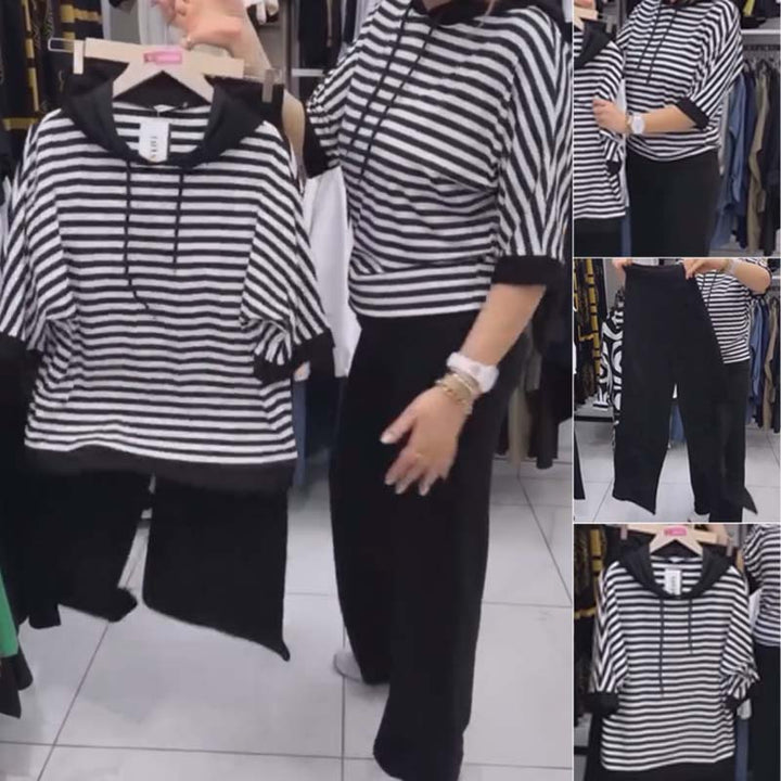 Janel | Ensemble Top et Pantalon Moderne