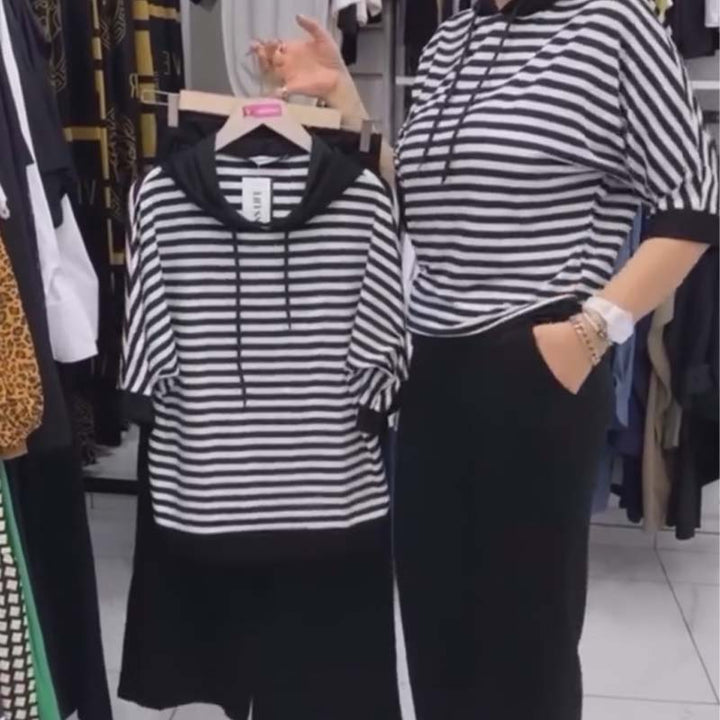Janel | Ensemble Top et Pantalon Moderne