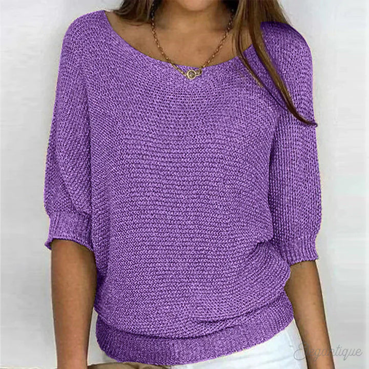 Eunice™ | Haut Tricot Détendu
