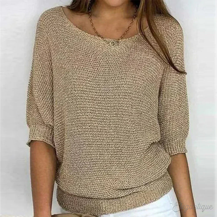 Eunice™ | Haut Tricot Détendu