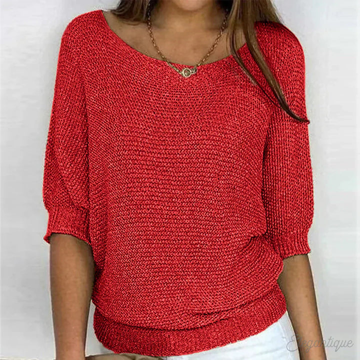 Luigia - Élégant Pull en Tricot