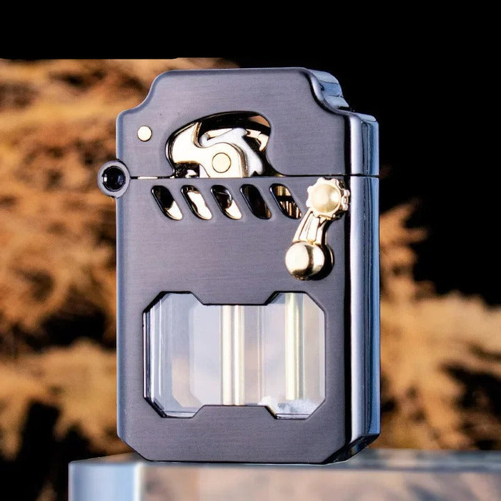 FlameMaster - Briquet en Métal Antivente Puissant