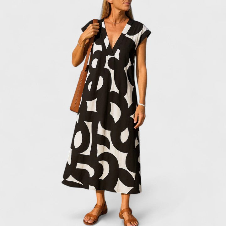 Valery™ | Robe Fluide à Décolleté en V