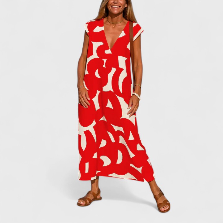 Valery™ | Robe Fluide à Décolleté en V