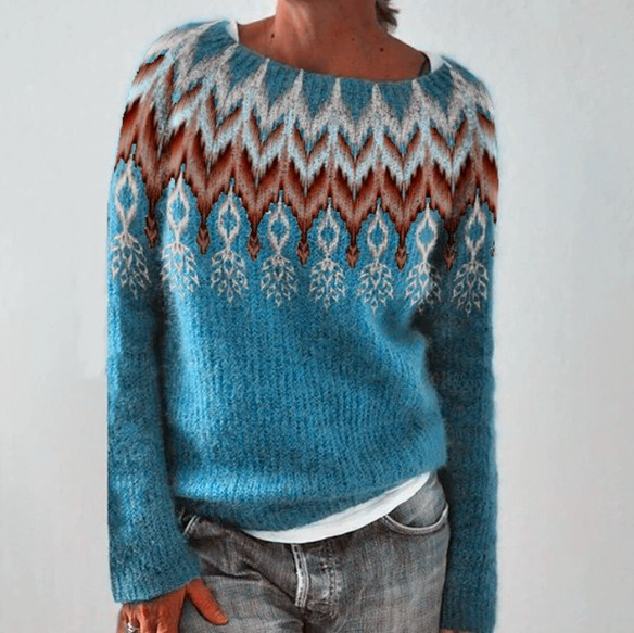 Silvia™ - Pull Rétro