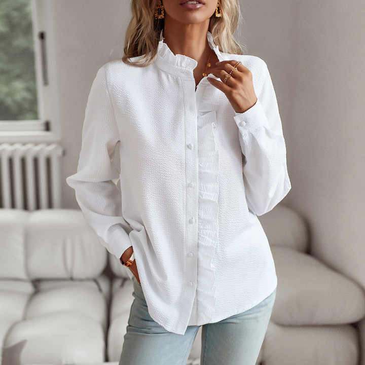 Belle™ | Blouse Polo Élégante